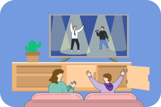 텔레비전 속의 여성과 남성