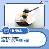 (성평등가족부 로고)[보도자료] 양육비 누적 이행금액 6월 말 기준 3천 억원 넘어